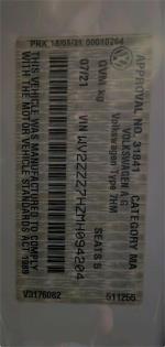 2021 VOLKSWAGEN CALIFORNIA 3D WAGON TDI450 4MOTION CALIFORNIA BCH 7HM MY21